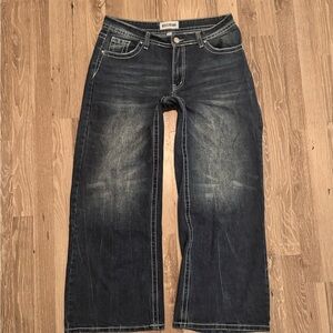 Y2K Blue Denim Jeans